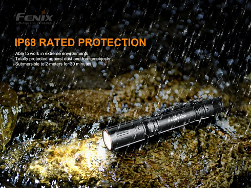 Фонарь Fenix E20 V2.0 (LUMINUS SST7, ANSI 350 лм, 2xAA)