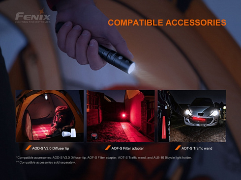 Фонарь Fenix LD22 V2.0 (LUMINUS, 800 лм, Li-ion/AA)