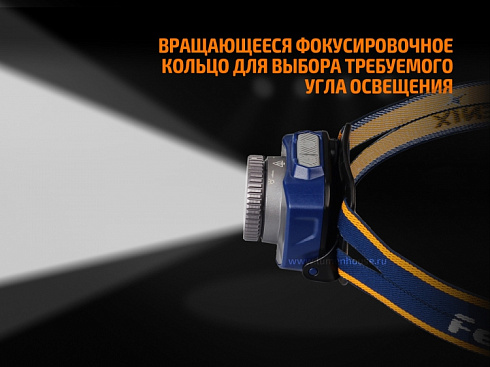 Фонарь Fenix HL40R Серый (XP-L HI V2, ANSI 600 lm, 2000 mAh)
