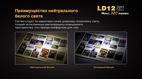 Фонарь Fenix LD12