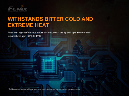 Фонарь Fenix WF30RE + подарок Fenix AOT-M (XP-G2, ANSI 280 лм, 21700)