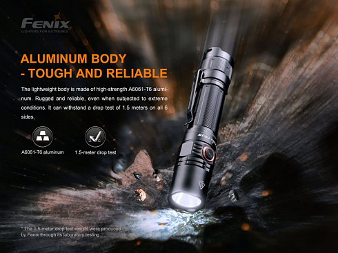 Фонарь Fenix PD35 V3.0 (SFT40, 1700 lm, 18650,CR123A)