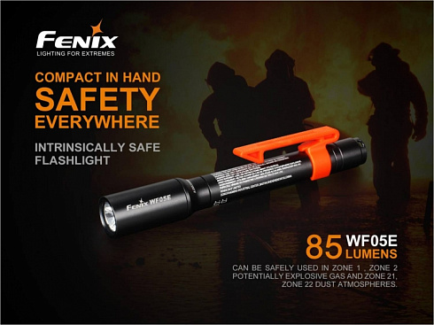 Фонарь взрывозащищенный Fenix WF05E (XP-G2, ANSI 85 лм, 2xAAA)