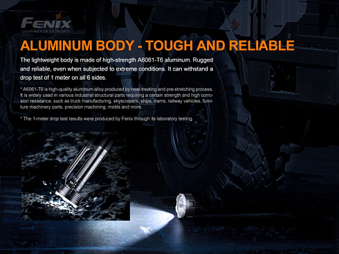 Фонарь Fenix LR80R (6xSST70, 18000 лм)