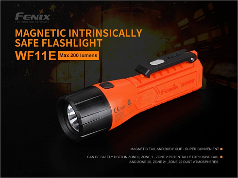 Фонарь Fenix WF11E + спортивная сумка-рюкзак (XP-G2 NW, 200 лм, AA)