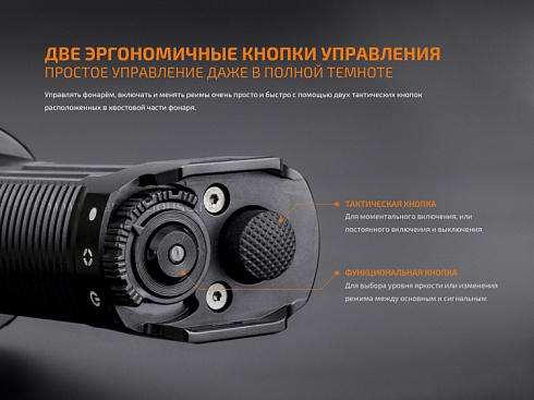 Фонарь Fenix TK35UE 2018 (XHP70 HI, ANSI 3200 лм, 18650)