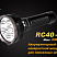 Фонарь Fenix RC40 2016 + чехол в подарок (XM-L2 U2, ANSI 6000 lm, Li-ion)