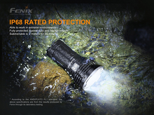 Фонарь Fenix LR50R (4xSST70, 12000 лм, Li-ion/21700)