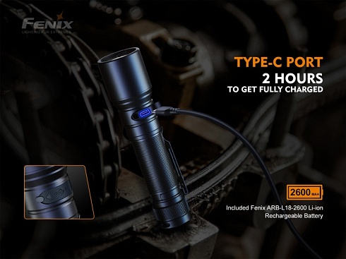 Фонарь Fenix C6 V3.0 (SST40, ANSI 1500 lm, 18650/CR123A)