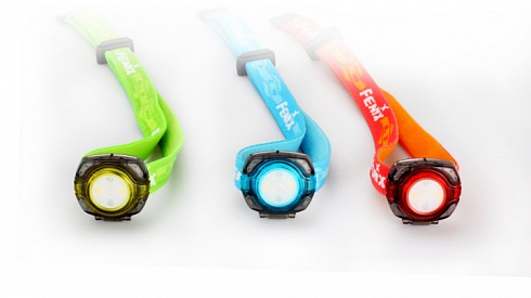 Фонарь Fenix HL05 Голубой (White/Red LEDs, ANSI 8 лм, CR2032)