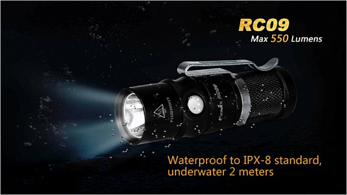 Фонарь Fenix RC09 (XM-L2, ANSI 550 lm, 16340/CR123A)