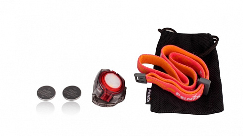 Фонарь Fenix HL05 Красный (White/Red LEDs, ANSI 8 лм, CR2032) 