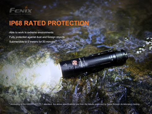 Фонарь Fenix E35 V3.0 (LUMINUS SST70, 3000 лм, 21700)