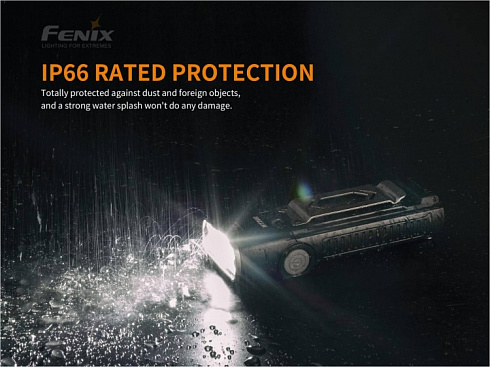 Фонарь Fenix WT20R (XD16 S3 + XP-G3 S4, ANSI 400 lm, Li-Po АКБ)