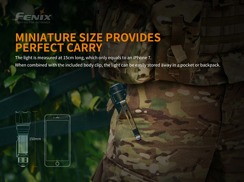 Фонарь Fenix TK22 V2.0 (1600 lm, 21700/18650)