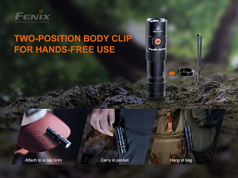 Фонарь Fenix PD25R (SST20, ANSI 800 лм, 16340/CR123A)