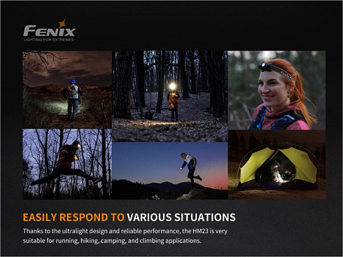 Фонарь Fenix HM23 (CREE, ANSI 240 лм, AA)