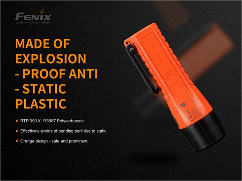 Фонарь Fenix WF11E + спортивная сумка-рюкзак (XP-G2 NW, 200 лм, AA)