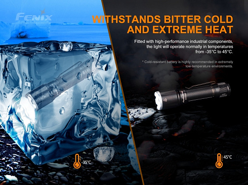 Фонарь Fenix TK16 V2.0 + подарок Fenix AOT-M (LUMINUS SST70, ANSI 3100 лм, 21700)