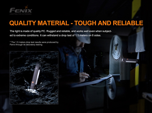 Фонарь Fenix WT16R (2 x XP-E2 + COB, ANSI 300 lm, Li-Po)