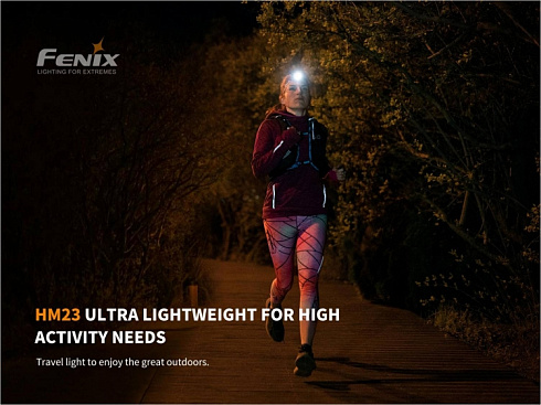 Фонарь Fenix HM23 (CREE, ANSI 240 лм, AA)