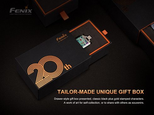 Фонарь Fenix APEX 20 Flow Blue (XP-L HI V2 + XQ-E Red, ANSI 760 lm, Li-Po)