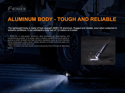 Фонарь Fenix TK22 TAC (SFT70, 2800 lm, 21700)
