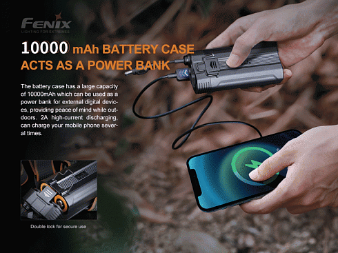 Фонарь Fenix HP30R V2.0 (XHP50+XP-G3 S4, ANSI 3000 лм, 21700)