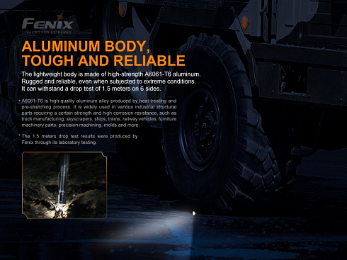 Фонарь Fenix TK16 V2.0 + подарок Fenix AOT-M (LUMINUS SST70, ANSI 3100 лм, 21700)