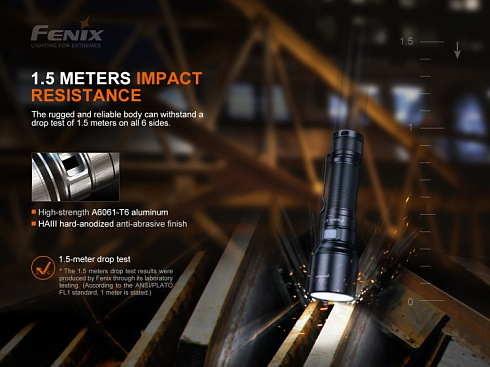 Фонарь Fenix C7 (SST70, ANSI 3000 lm, 21700)