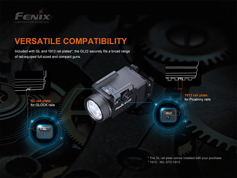 Фонарь Fenix GL22 (ANSI 750 лм, 16340/CR123A)