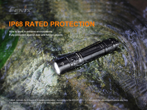 Фонарь Fenix PD36 TAC (SST70, ANSI 3000 lm, 21700)