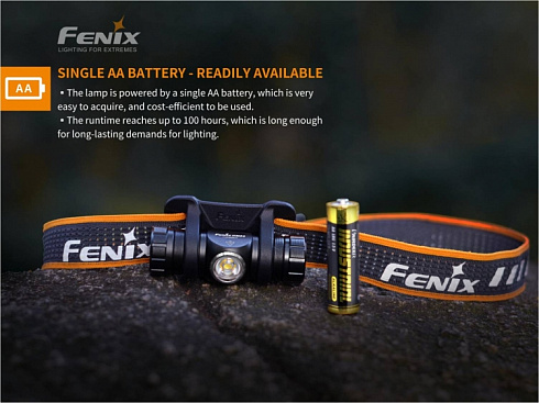 Фонарь Fenix HM23 (CREE, ANSI 240 лм, AA)