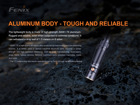 Фонарь Fenix E35 V3.0 (LUMINUS SST70, 3000 лм, 21700)