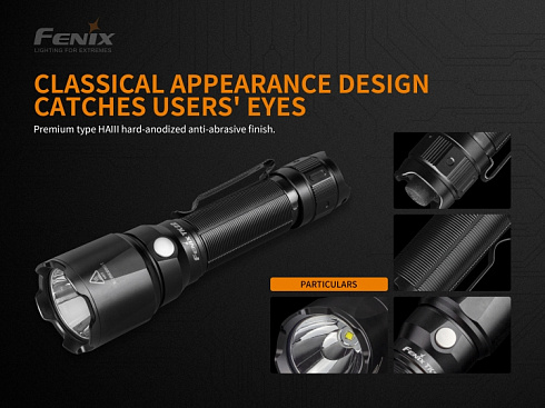 Фонарь Fenix TK22 V2.0 (1600 lm, 21700/18650)