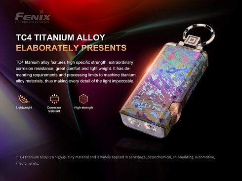 Фонарь Fenix APEX 20 Flow Blue (XP-L HI V2 + XQ-E Red, ANSI 760 lm, Li-Po)