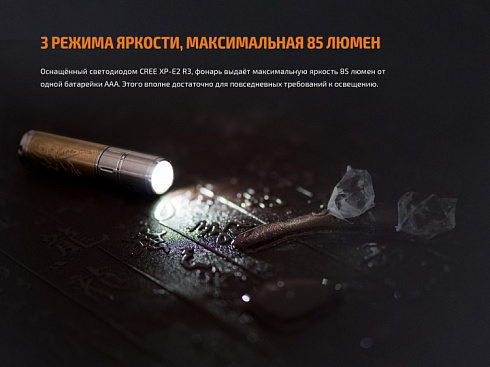 Набор ручка Fenix T5Ti + фонарь F15
