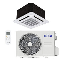 Кассетный кондиционер General Climate GC-4C18HRN2(c) / GU-U18H2