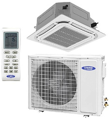 Кассетный кондиционер General Climate GC-4C24HRF / GU-U24HF