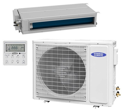 Канальный кондиционер General Climate GC-DN24HWF / GU-U24HF